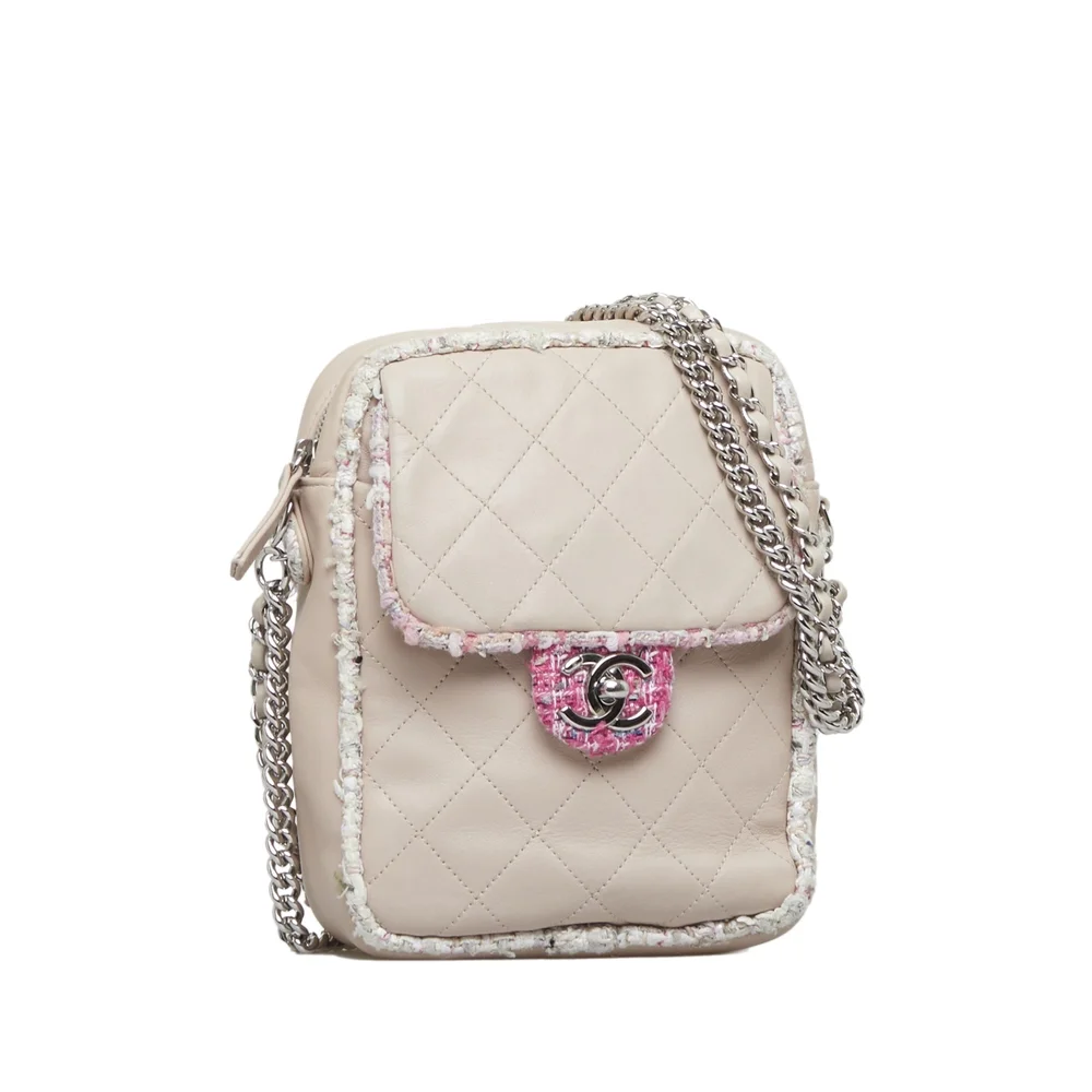 Pre-Loved Chanel Elegant Tweed Crossbody